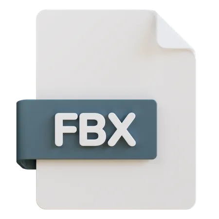 Archivo fbx  3D Icon