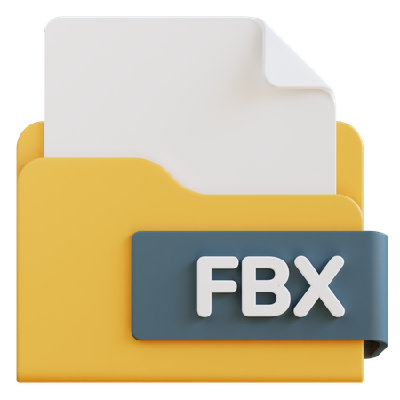 Archivo fbx  3D Icon