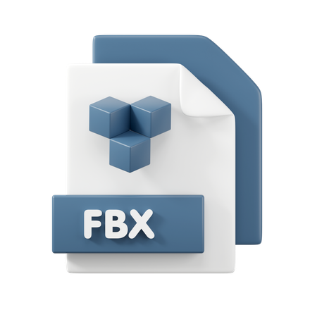 Archivo fbx  3D Icon