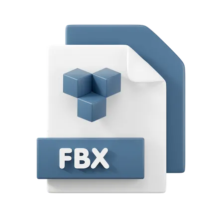 Archivo fbx  3D Icon