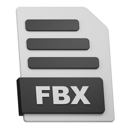 Archivo fbx  3D Icon