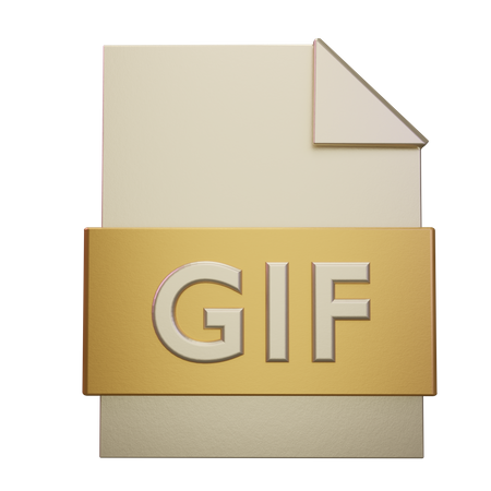 Archivo gif  3D Icon