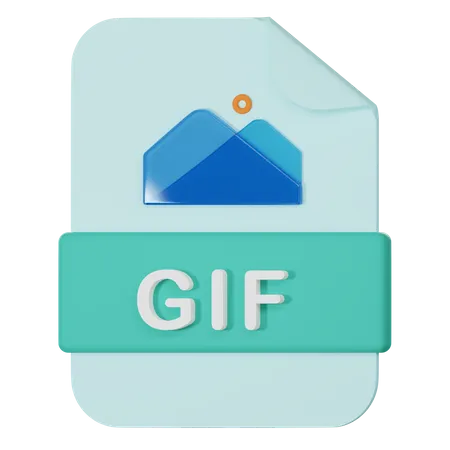 Archivo gif  3D Icon