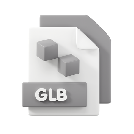 Archivo glb  3D Icon