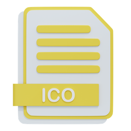 Archivo ico  3D Icon