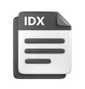 archivo idx