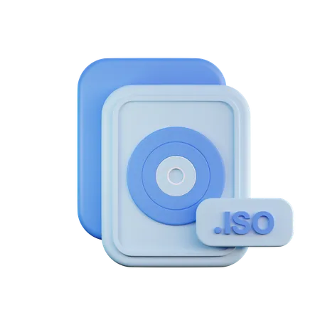 Archivo ISO  3D Icon