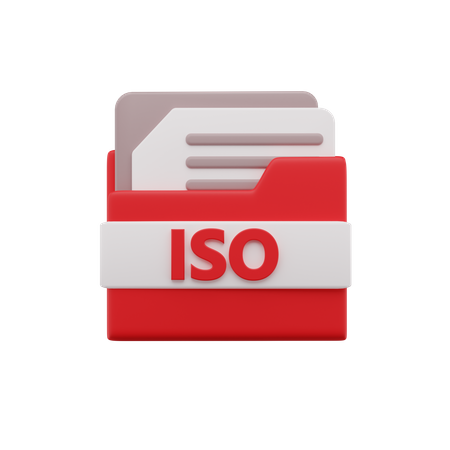 Archivo ISO  3D Icon