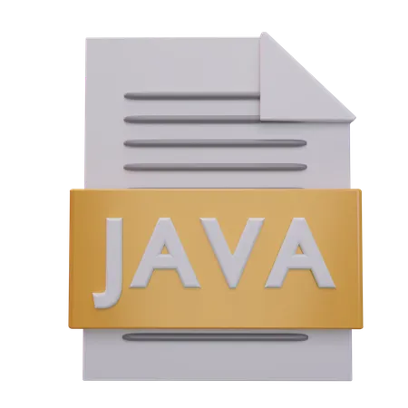 Archivo java  3D Icon