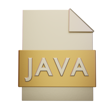 Archivo java  3D Icon