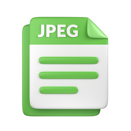 Archivo jpeg  3D Icon