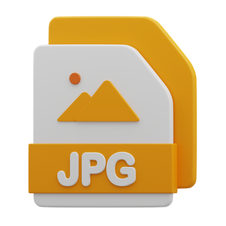 Archivo jpg  3D Icon