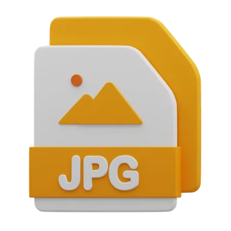 Archivo jpg  3D Icon