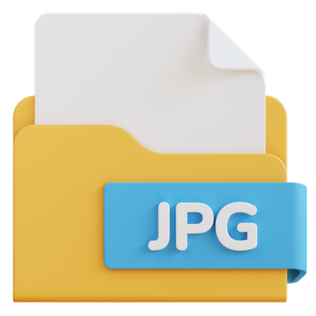 Archivo jpg  3D Icon