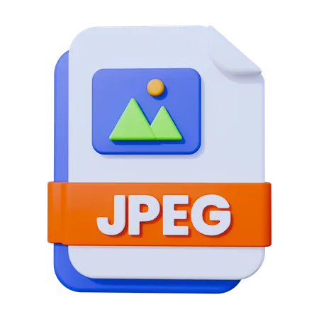 Archivo jpg  3D Icon