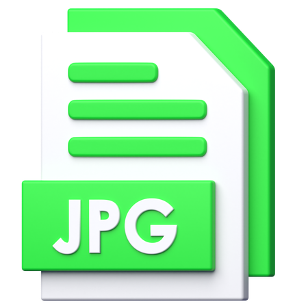 Archivo jpg  3D Icon