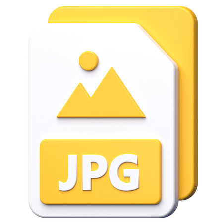 Archivo jpg  3D Icon