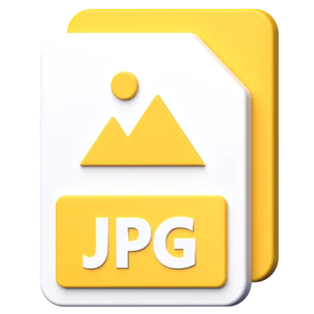 Archivo jpg  3D Icon