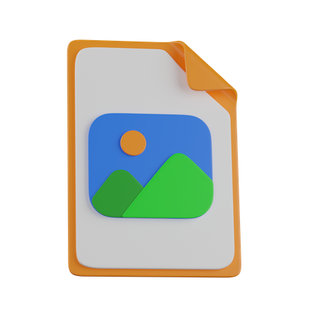 Archivo jpg  3D Icon