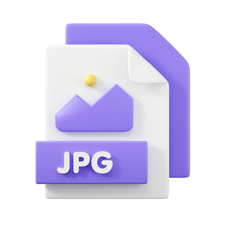 Archivo jpg  3D Icon