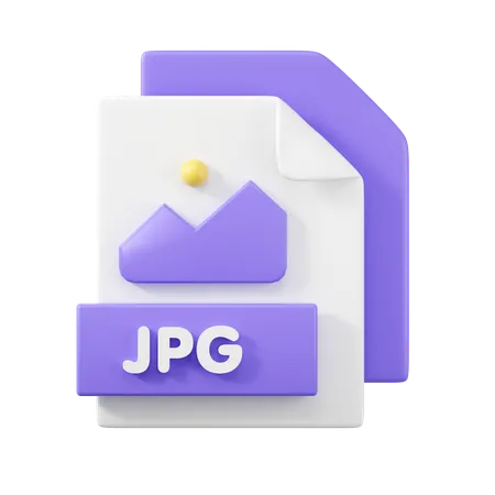 Archivo jpg  3D Icon