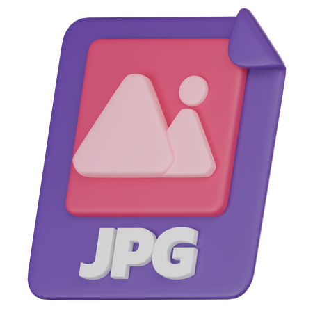 Archivo jpg  3D Icon