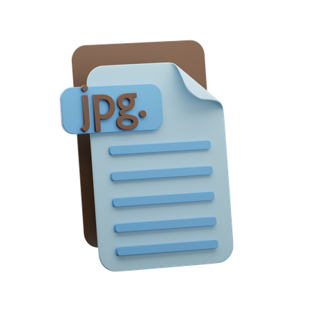 Archivo jpg  3D Icon