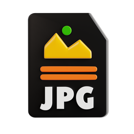 Archivo jpg  3D Icon