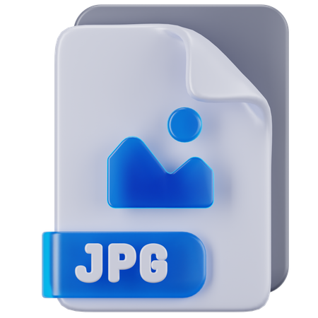 Archivo jpg  3D Icon