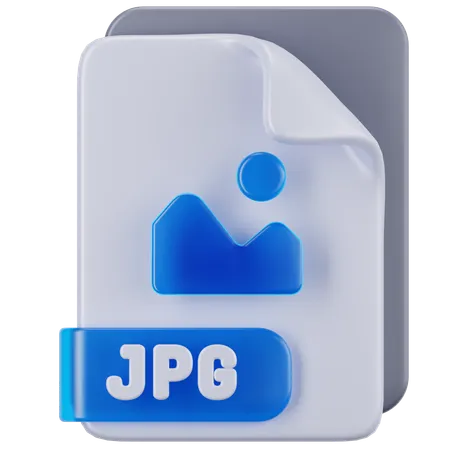 Archivo jpg  3D Icon