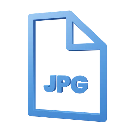 Archivo jpg  3D Icon