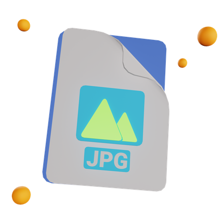 Archivo jpg  3D Icon