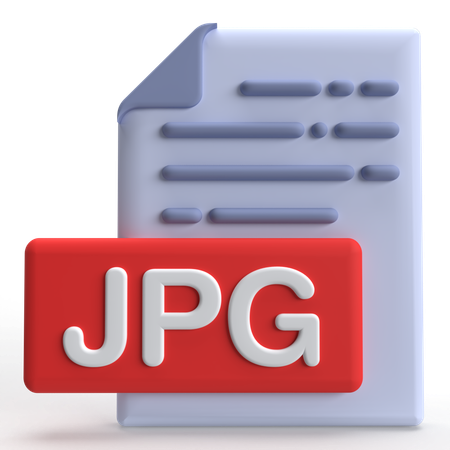 Archivo jpg  3D Icon