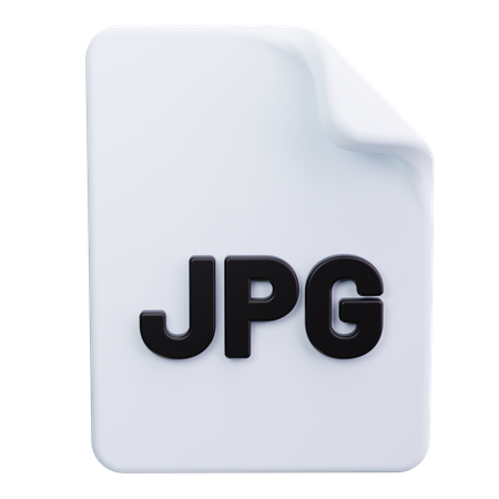 Archivo jpg  3D Icon