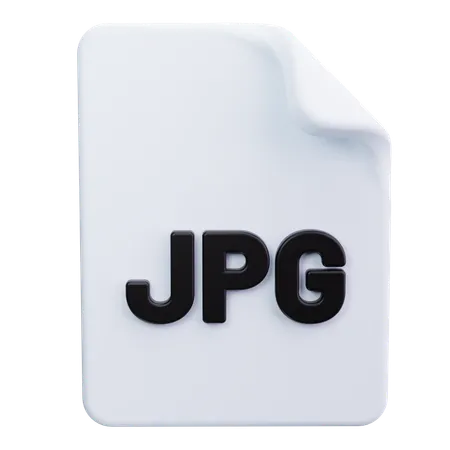 Archivo jpg  3D Icon