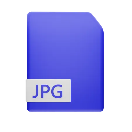 Archivo jpg  3D Icon