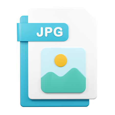 Archivo jpg  3D Icon