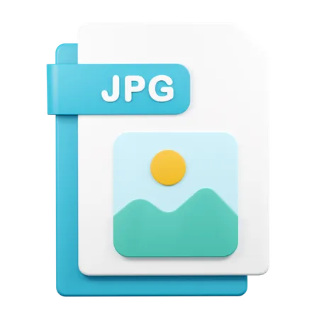 Archivo jpg  3D Icon