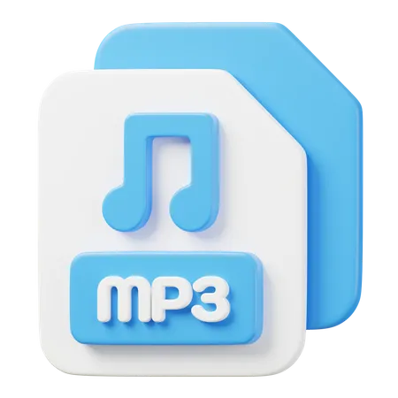 Archivo mp3  3D Icon