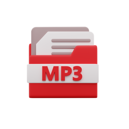 Archivo mp3  3D Icon