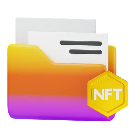 Archivo nft  3D Icon