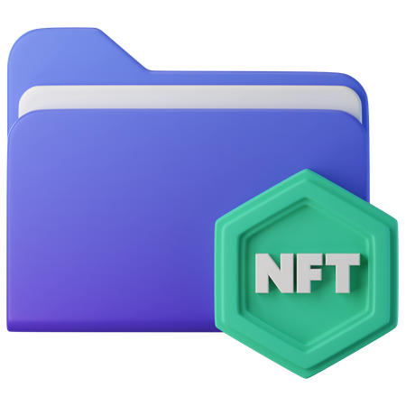 Archivo nft  3D Icon