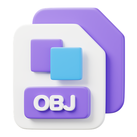 Archivo obj  3D Icon