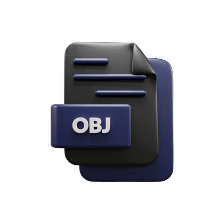 Archivo obj  3D Icon