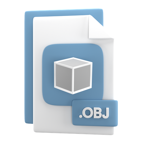 Archivo obj  3D Icon