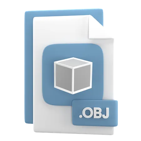 Archivo obj  3D Icon