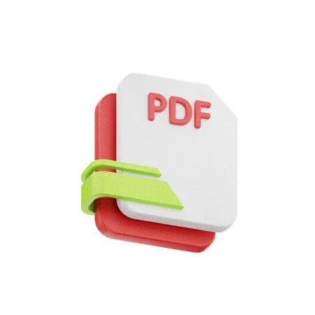 Archivo PDF  3D Icon