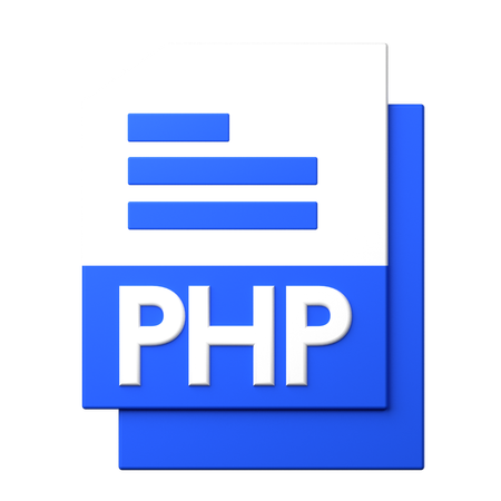 Archivo php  3D Icon