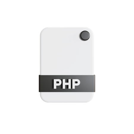 Archivo php  3D Icon