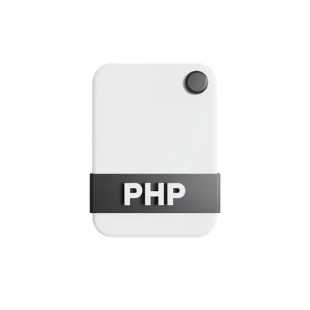 Archivo php  3D Icon